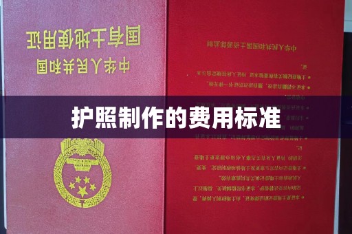 潜山护照制作的费用标准